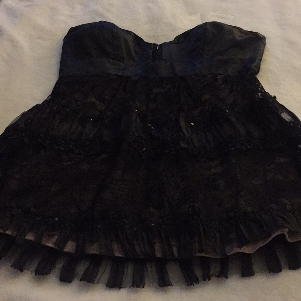 Strapless top - Picture 2 of 4